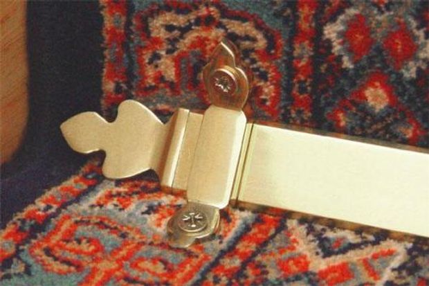 golden royal stair rods|Royale Runner Rods Brushed Chrome