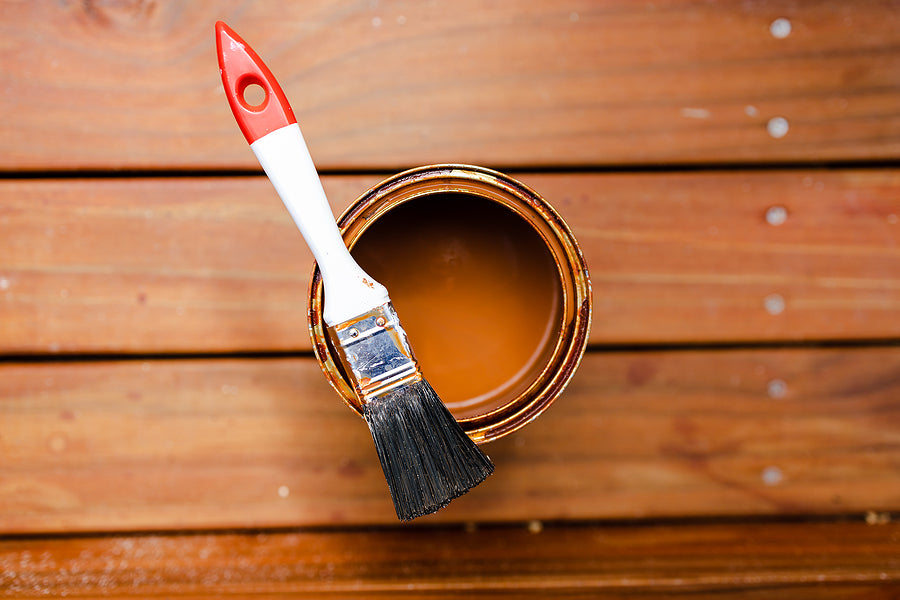 Creative Ideas for Beautiful Brown-Painted Stairs