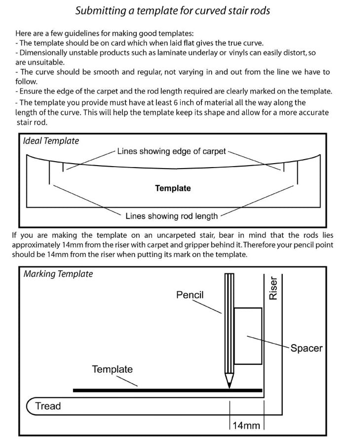 How to Curve a Stair Rod for a Bullnose Step