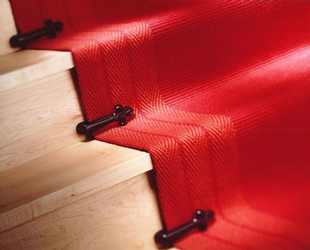 How to Install Stair Rods and Stair Carpet Clips