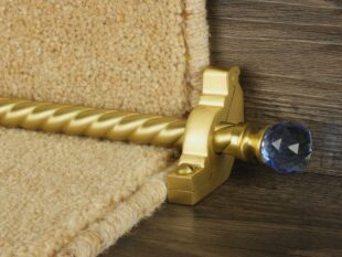 Crystal Sky - Satin Brass