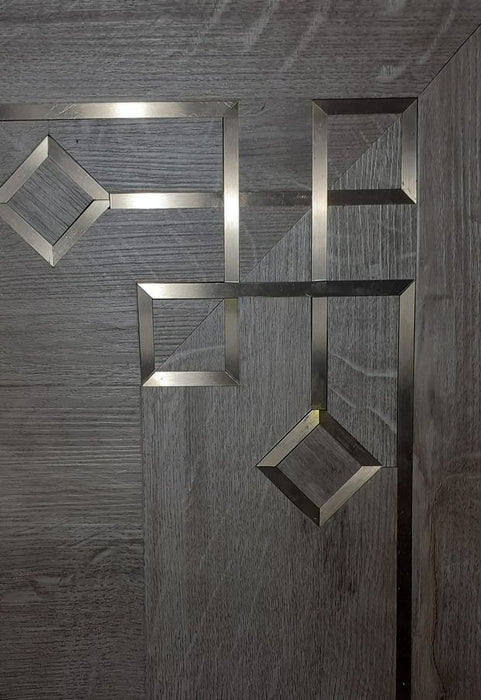 Premier Inlays - Brushed Chrome