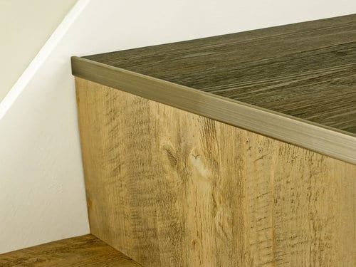 Premier LVT Nosing No Bull - Antique Brass
