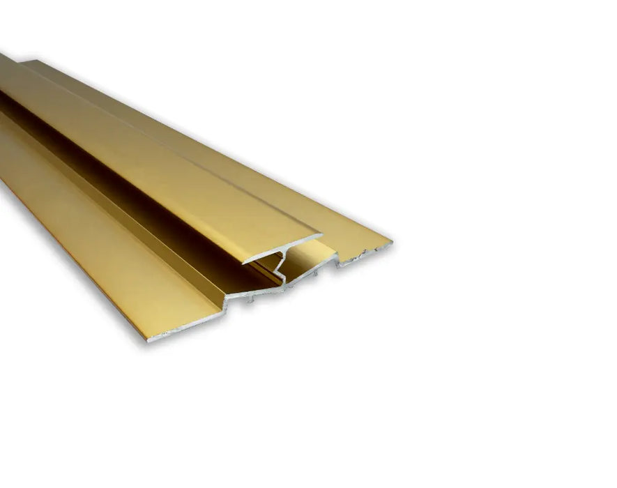 Aluminium Double Z - Satin Brass