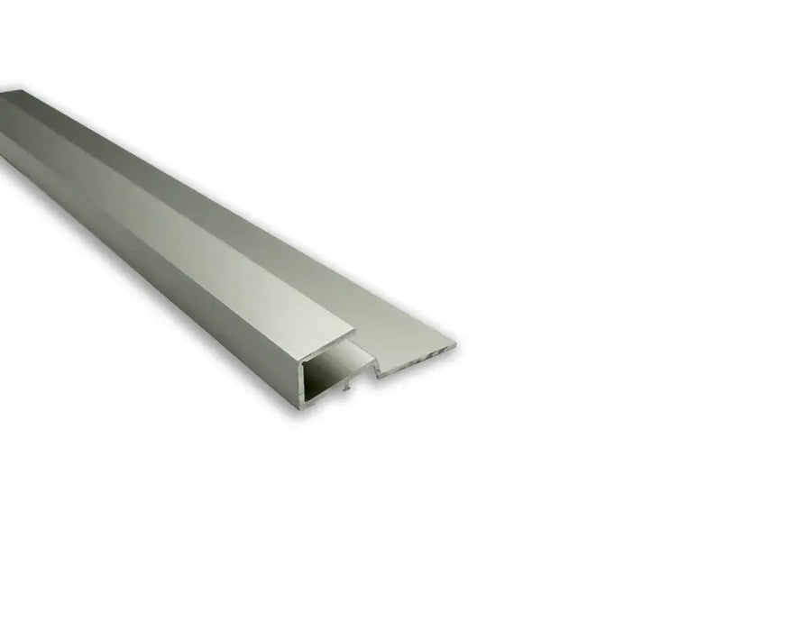 Aluminium Square - Satin Chrome