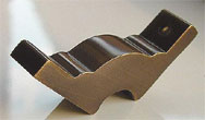 SOLID BRASS Front-fix Brackets for Fitted Carpet Stair Rods