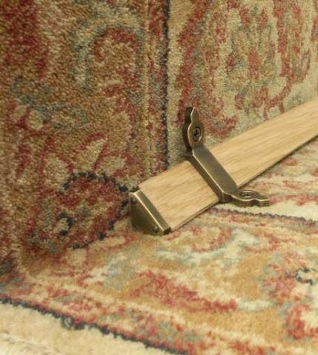 wooden stair rod
