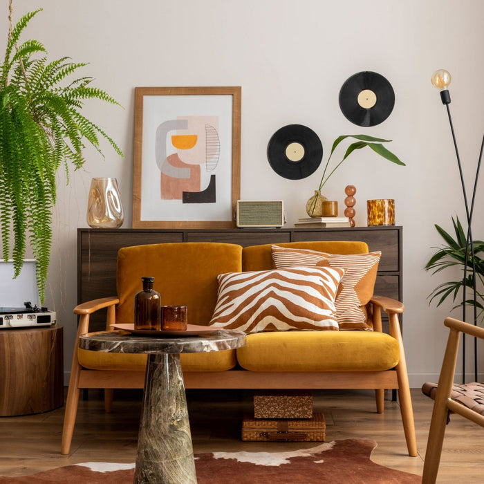 vintage living room