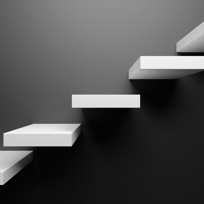 Floating staircase