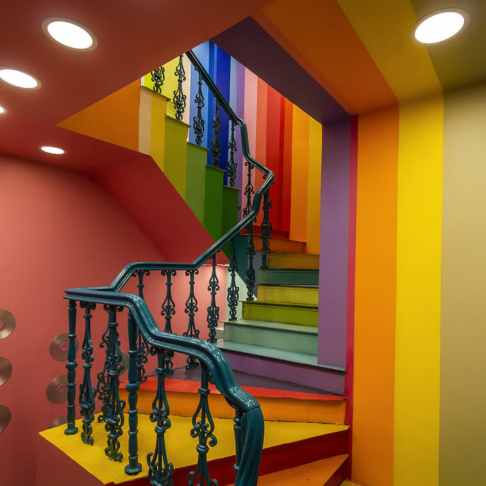 12 Creative Painted Stair Ideas to Modernise Your Home