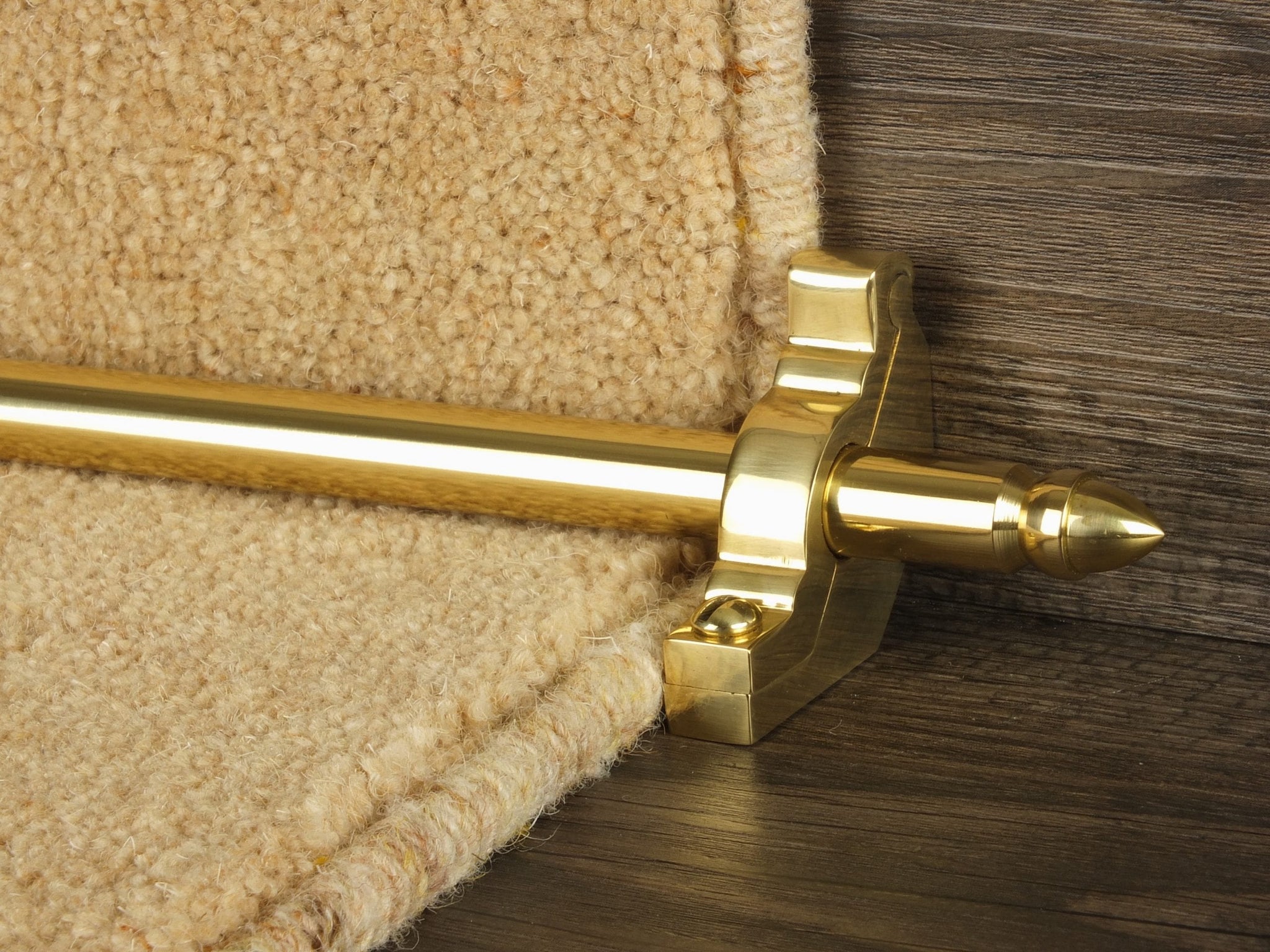 Stair Rods Direct - Carpet Stair Rods in Brass, Chrome, Black & More