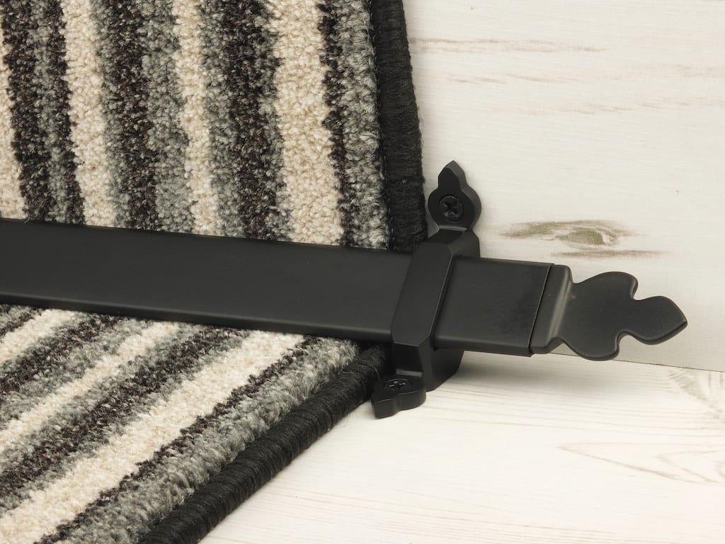 Beaumont Stair Rods in Black | Premium Staircase Decoration