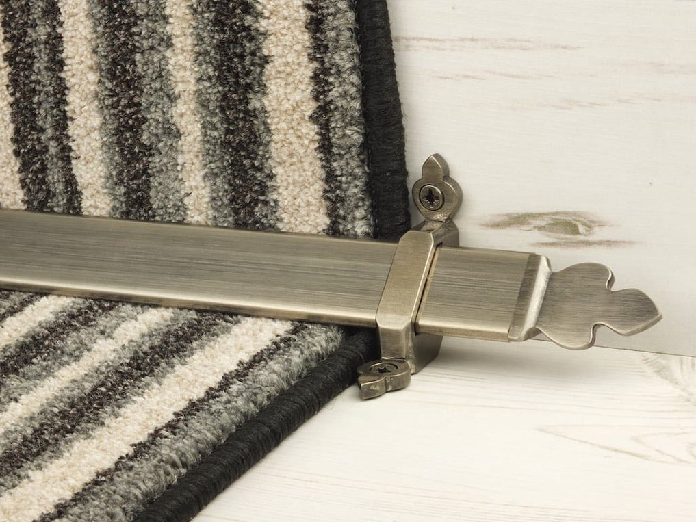 Beaumont Stair Rods in Pewter | Quality Staircase Accessories