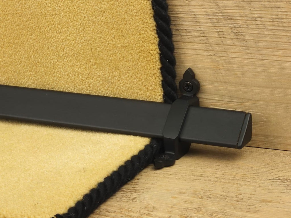 Vue Stair Rods in Black | Decorative Stair Accessories
