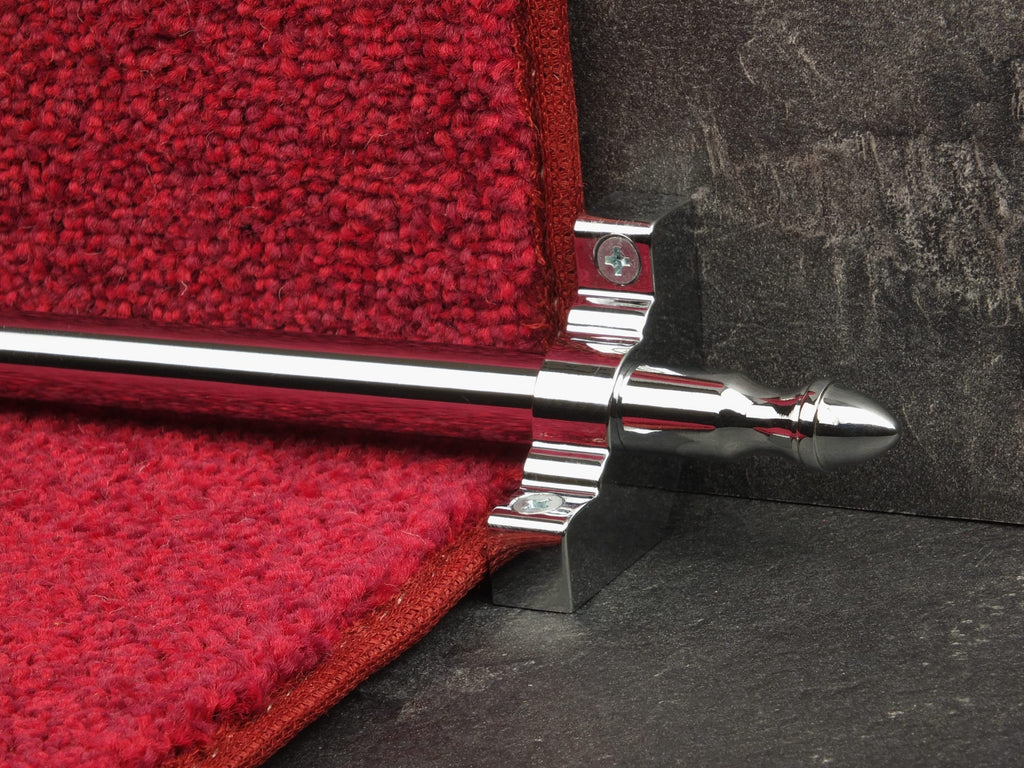 Stair Rods Direct - Carpet Stair Rods in Brass, Chrome, Black & More