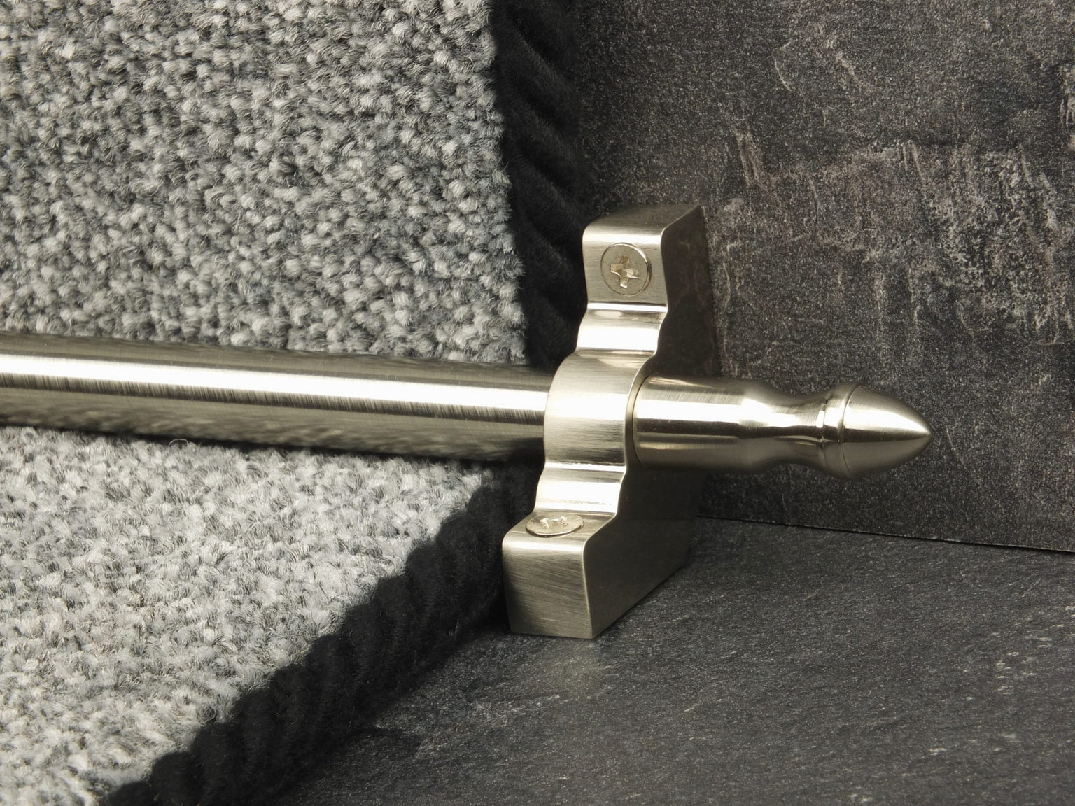 Stair Step Rods Stair Rods Direct - Carpet Stair Rods in Brass, Chrome, Black & More