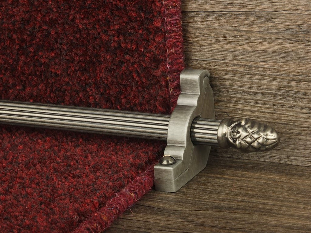 Sherwood Stair Rods in Pewter | Timeless Stair Accessory