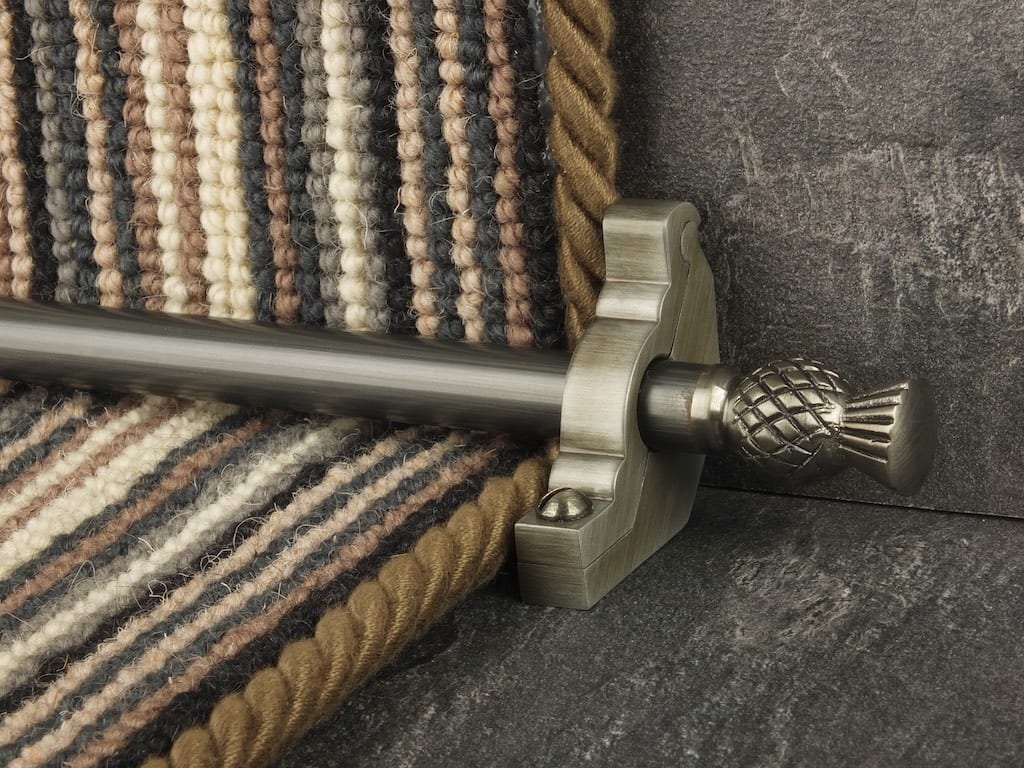 Arran Stair Rods in Pewter | Decorative Stair Accessories