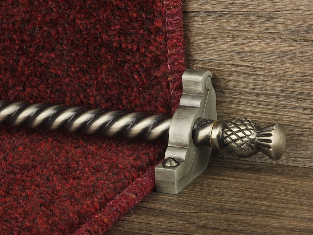 Arran Stair Rods in Pewter | Decorative Stair Accessories