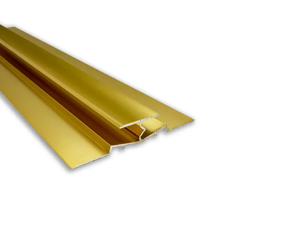 Aluminium Z9 Trim in Brass | Seamless Finish for Carpet Joins