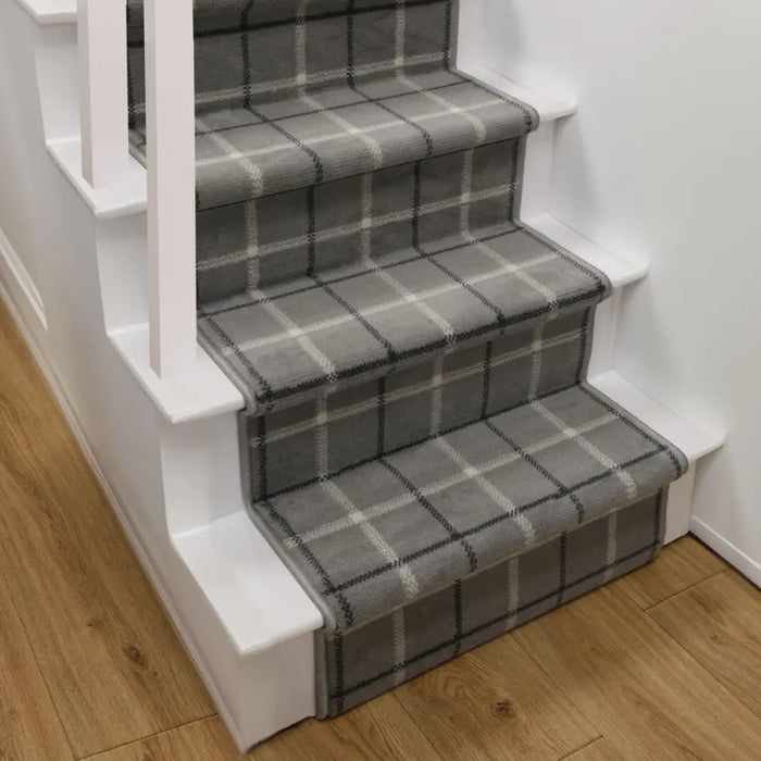 Stair Runners Maestro - Check Grey