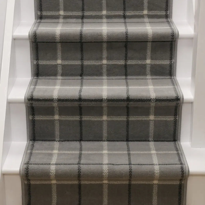 Stair Runners Maestro - Check Grey