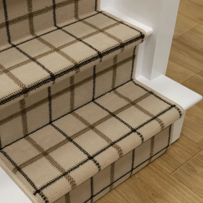 Stair Runners Maestro - Check Natural