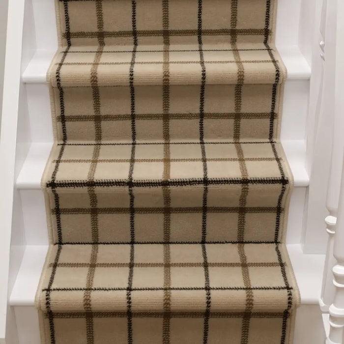 Stair Runners Maestro - Check Natural