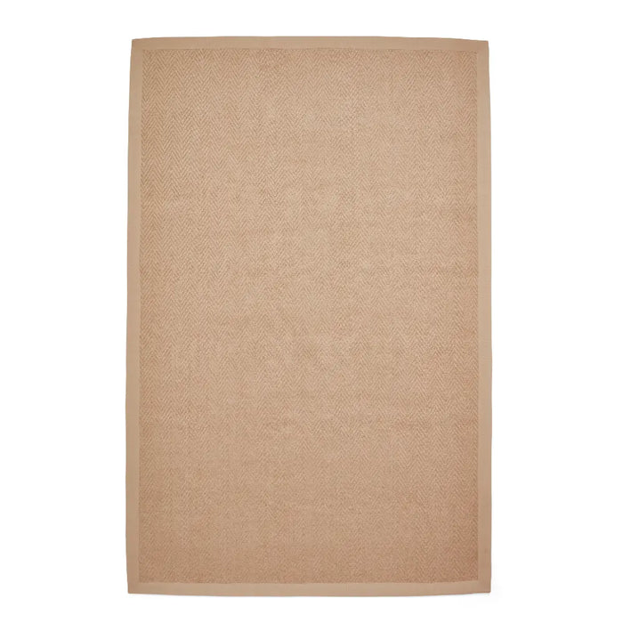 Stair Runner Portland Jute Border - Beige