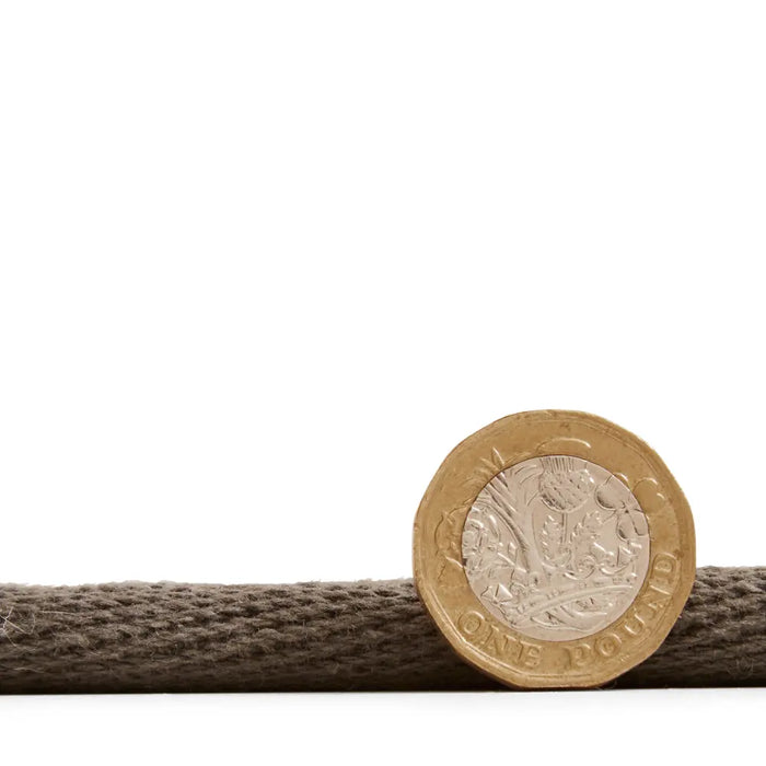 Stair Runner Portland Jute Border - Charcoal