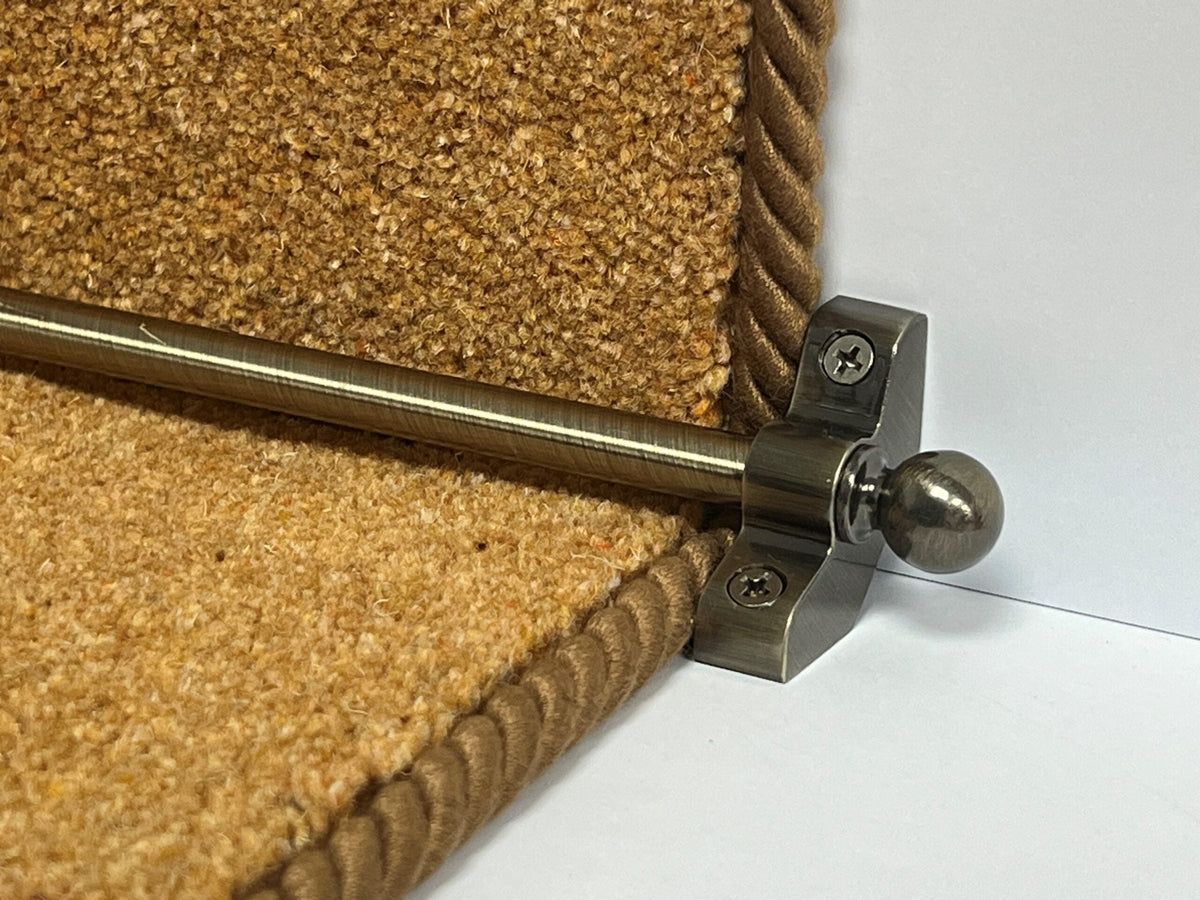 12 Jubilee Stair Rods - Antique | Stair Rods Direct
