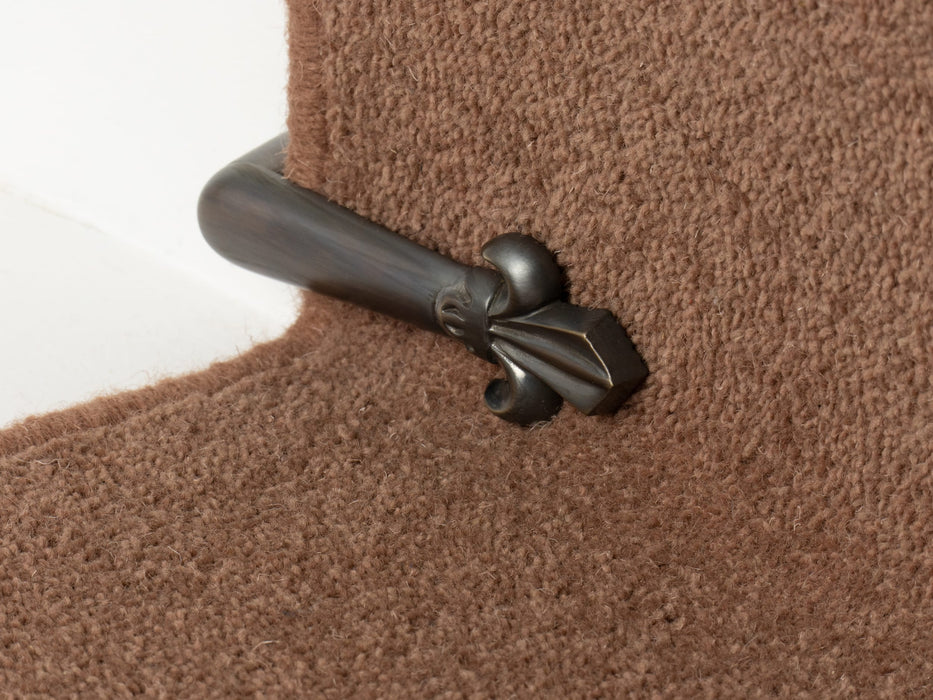 Victorian Stair Carpet Clips Antique Bronze Decorative Stair