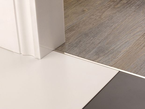 Premier Dividers in Polished Nickel | Quality Door Threshold Strips