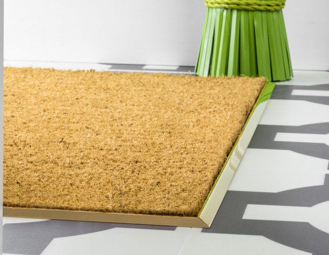 Matwell Edging - Polished Brass | Stair Rods Direct