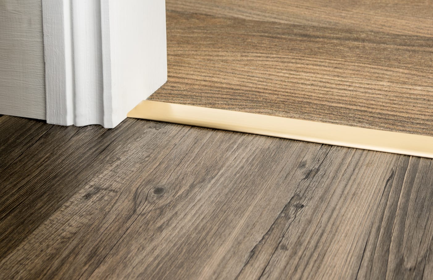 Satin Brass Door Thresholds | Warm Metallic Finish