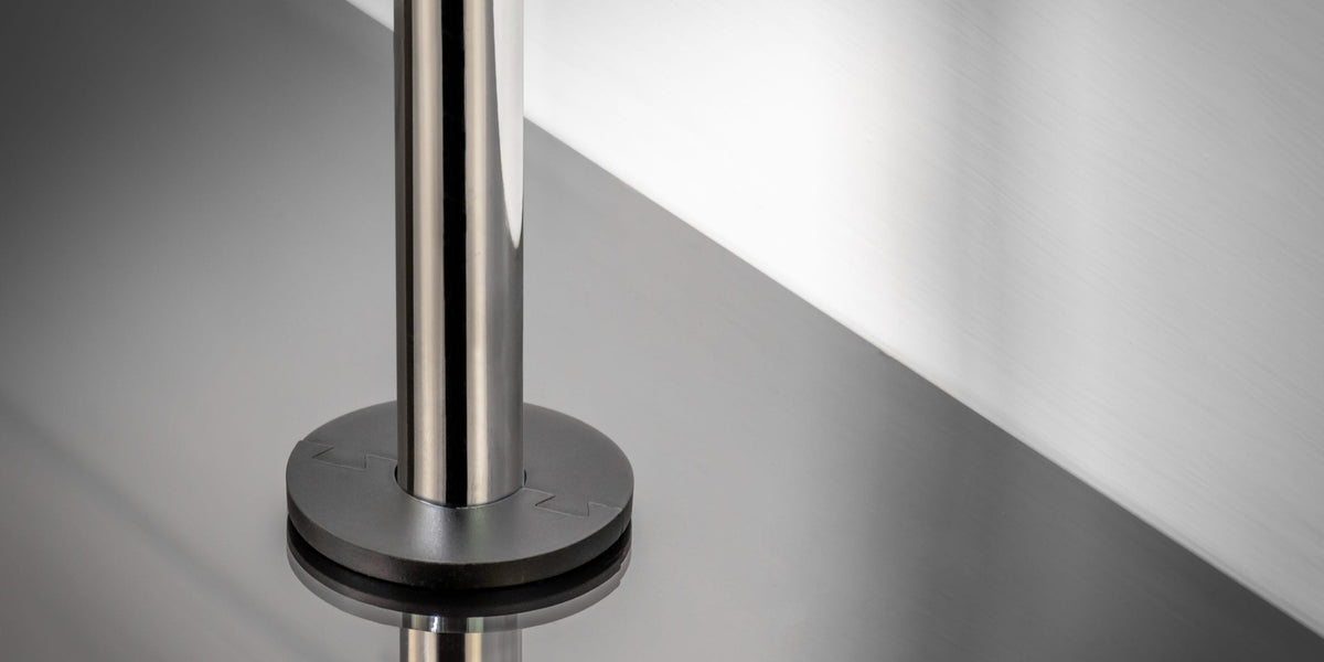 Sphere Small Pipe Cover - Black | Neat Radiator Pipe Trim